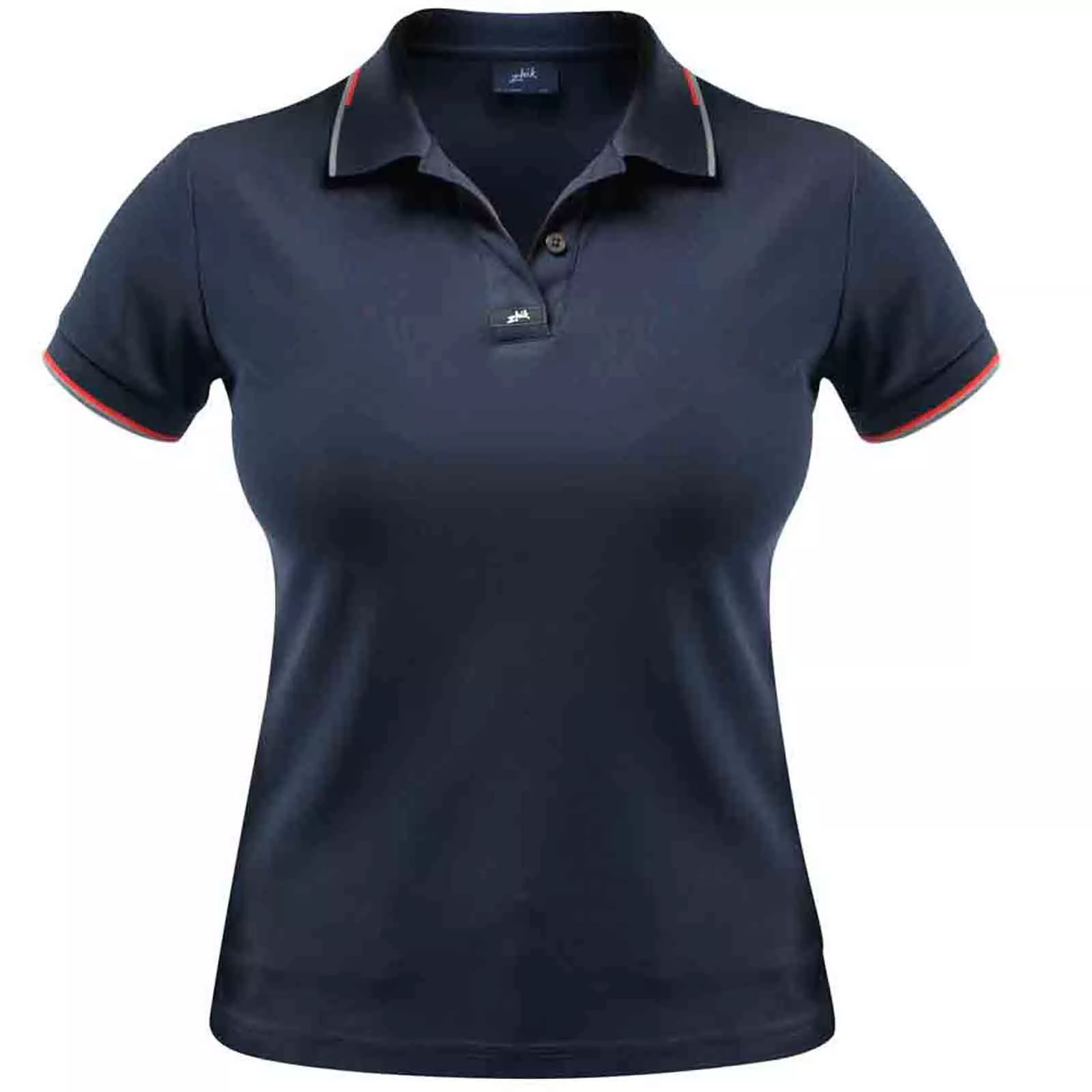 POL-0160-W-NVY (Front).jpg Damen Elite Polo