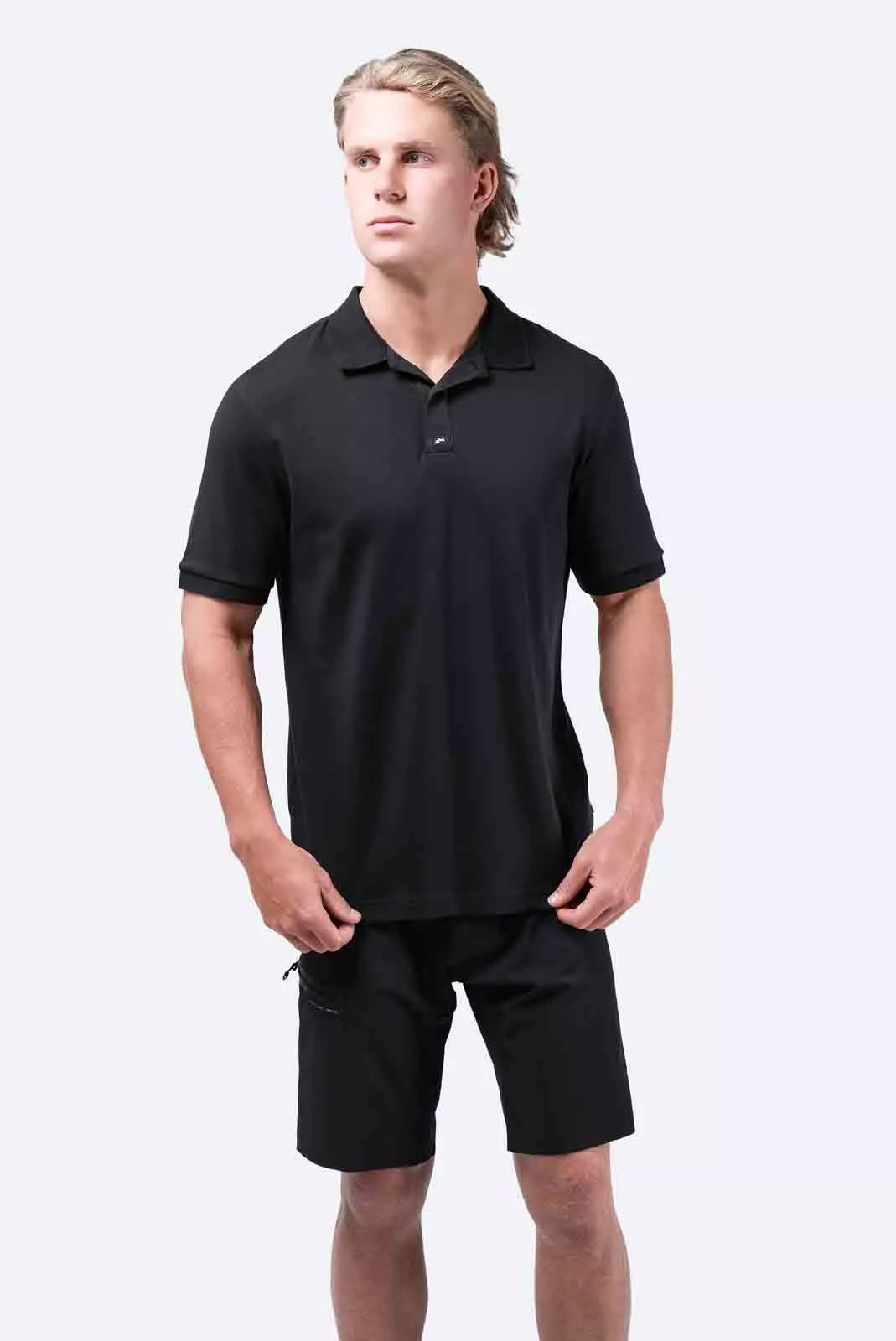 POL-0170-M-BLK (Model1).jpg Prima Cotton Polo